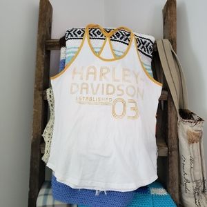 Harley Davidson t back tank